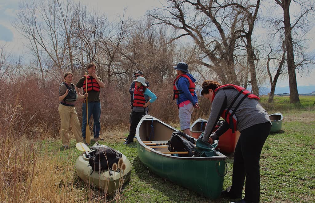 birds Canoeing-St Vrain-Longmont Boulder