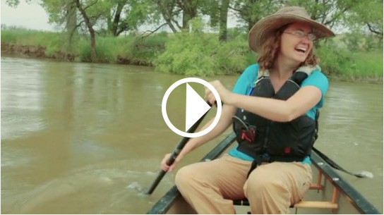 Lauren Bond Denver Canoe Outfitter Laughing