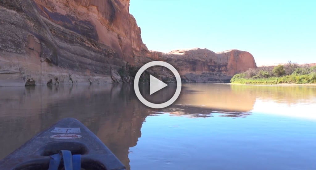 Guided Canoe Trips on the Green River in Utah